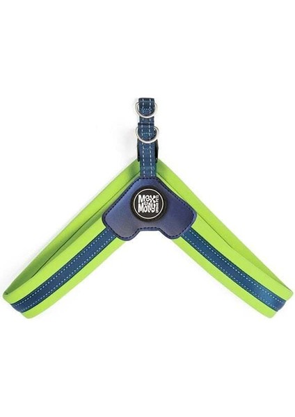 Q-Fit Matrix Köpek Göğüs Tasması Lime Green Xsmall 36-38 cm