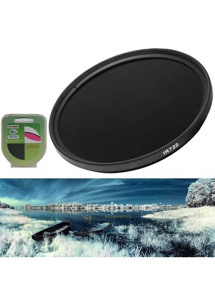 Digital Hd 72 mm Ir Infrared 720NM Kızılötesi Filtre