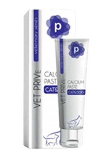 Veterinary Calcium Paste Kedi ve Köpekler Için Kemik Destekleyici Malt Macunu 100 gr