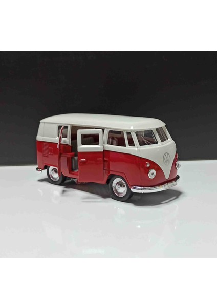 1:32 Ölçek Volkswagen Minibüs/ Çek Bırak Metal Minibüs