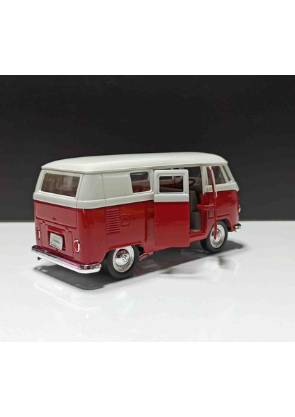 1:32 Ölçek Volkswagen Minibüs/ Çek Bırak Metal Minibüs