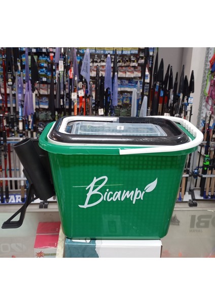 Bicampi Olta Tutuculu Balık Kovası