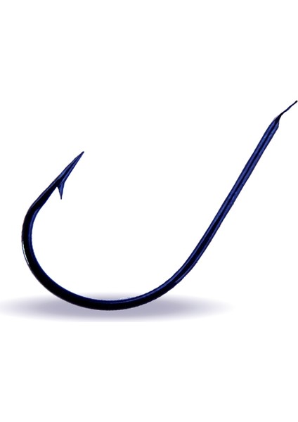 1396 (496) Kısa Sap Mavi Olta Iğnesi 100’LÜ Kutu No:1/0