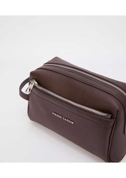 Erkek El Portföy Çantası Clutch Kahverengi 01PC001179-F-KH