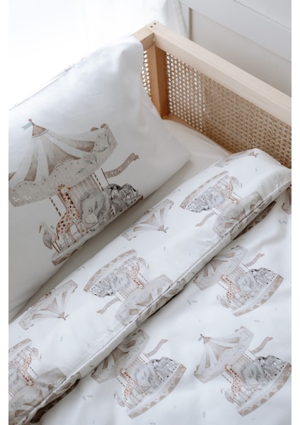 Atlıkarıncalı Tek Kişilik Nevresim Takımı (160X220) - Carousel fırsatları