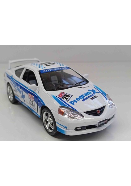 1:34 Ölçek Honda Integra Type Dtm ( Çek Bırak Metal Araba)