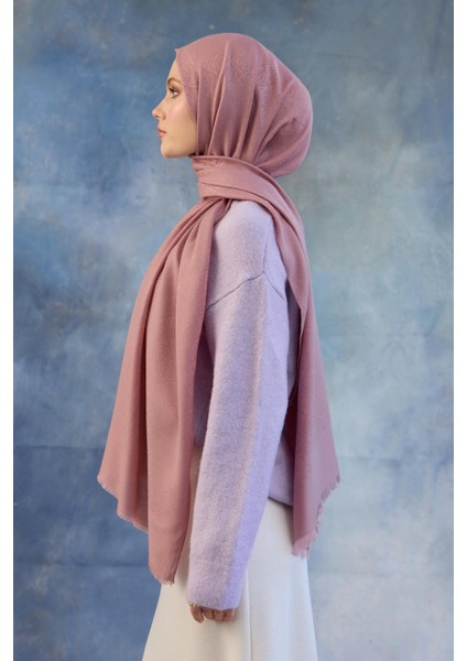 Logo Desen Pamuk Jakar Şal Pembe 8008-17 fırsatları