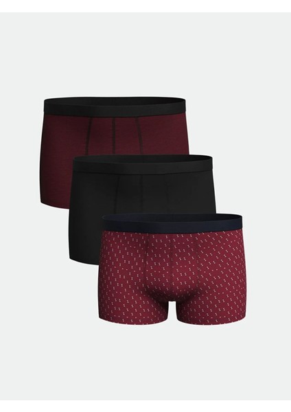 Lcw Dream Standart Kalıp Pamuklu Esnek Erkek Boxer 3'LÜ_8684144443422_2XL