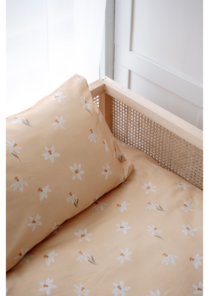 Nergis Bahçesi Tek Kişilik Nevresim Takımı (160X220) - Spiring Daffodil