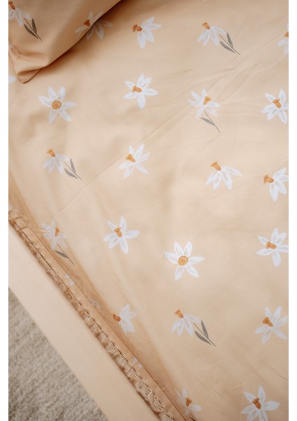 Nergis Bahçesi Tek Kişilik Nevresim Takımı (160X220) - Spiring Daffodil fırsatları