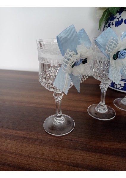 Lohusa Şerbet Kadehi Bardağı Dekoru Süsü, 6 Adet fırsatları