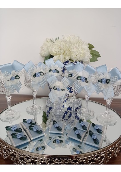 Lohusa Şerbet Kadehi Bardağı Dekoru Süsü, 6 Adet indirimleri