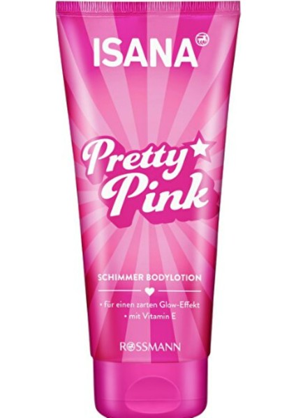 Isana Pretty Pink Işıltılı Vücut Losyonu 200 ml