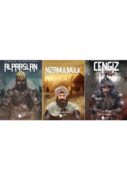 Alparslan - Cengiz Han - Nizamülmülk 3 Kitap