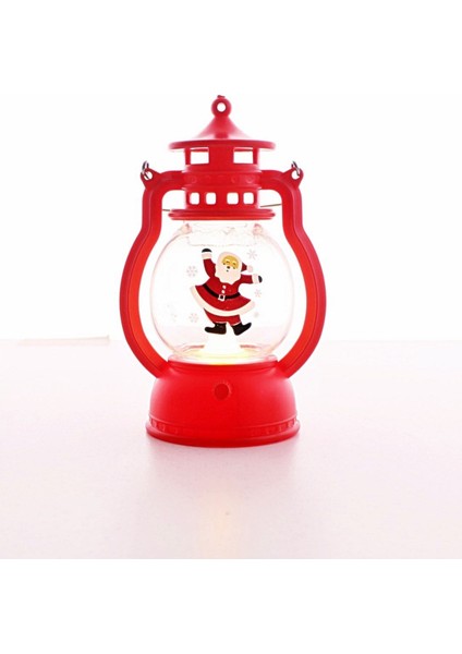 Peri Ledli LED Işık 3 Adet Yılbaşı Noel Temalı LED Mumlu Pilli Yılbaşı Kandili 2025