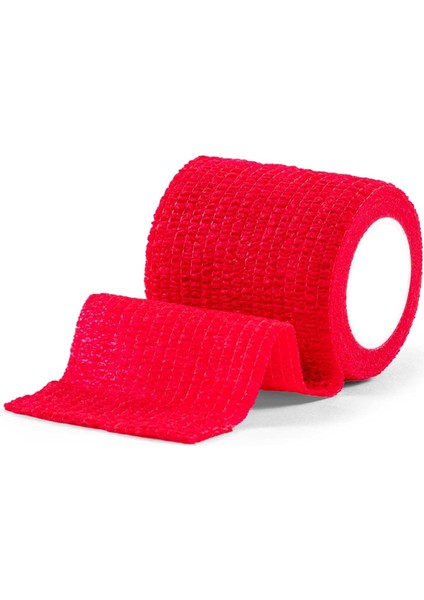 Kendine Yapışan Bandaj 5 cm x 4,5 M Kırmızı Koban