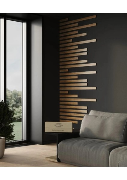 Duvar Dekorasyon Çıtası 5 Farklı Ebat (100 cm +80 cm +60 cm +40 cm +20 cm )TOPLAM 25 Adet Panel fiyatları