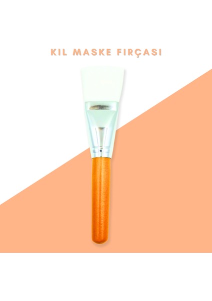 Kıl Maske Fırçası - Ahşap Saplı Kıl Maske Fırçası