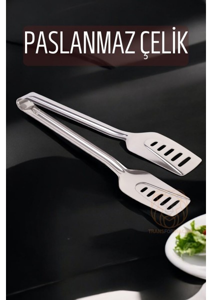 Salata Maşası Pasta Yemek Maşası Paslanmaz Çelik