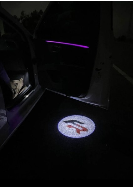 Fr Araçları Kapı Altı LED Logo Mesafe Sensörlü Yeni Nesil 2 Adet