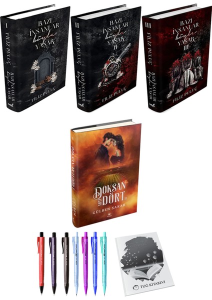Bazı İnsanlar Böyle Yaşar 3lü Set (Ciltli) ve Doksan Artı Dört 2 (Ciltli)