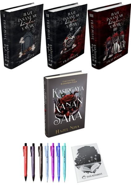 Bazı İnsanlar Böyle Yaşar 3lü Set (Ciltli) ve Kasırgaya Kanan Saka (Ciltli)