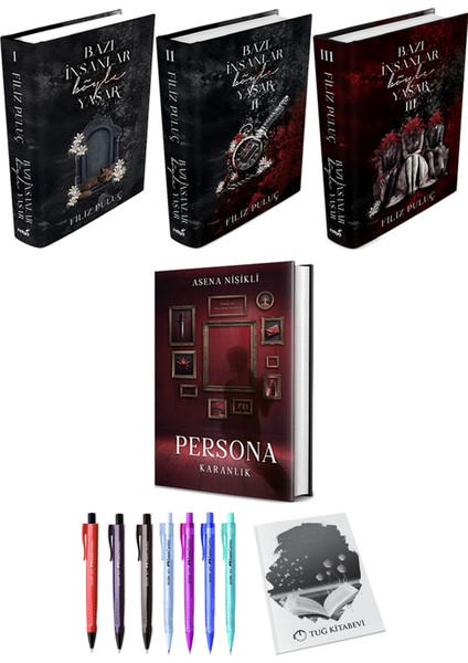 Bazı İnsanlar Böyle Yaşar 3lü Set (Ciltli) ve Persona Karanlık (Ciltli)