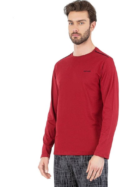 6065 Erkek Uzun Kol Penye Pijama Takım