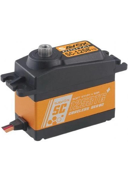 SC1258TGP Digital Servo Coreless Motor With Soft Start High Voltage Titanium Dişli