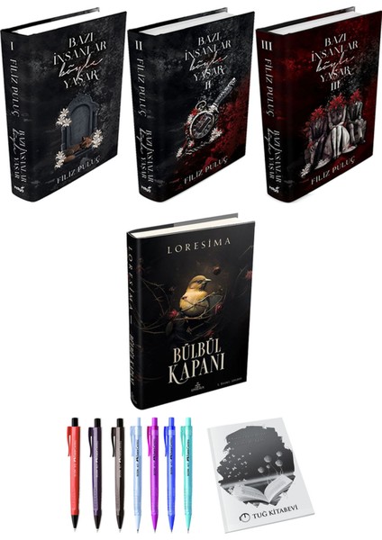 Bazı İnsanlar Böyle Yaşar 3lü Set (Ciltli) ve Bülbül Kapanı 1 (Ciltli)