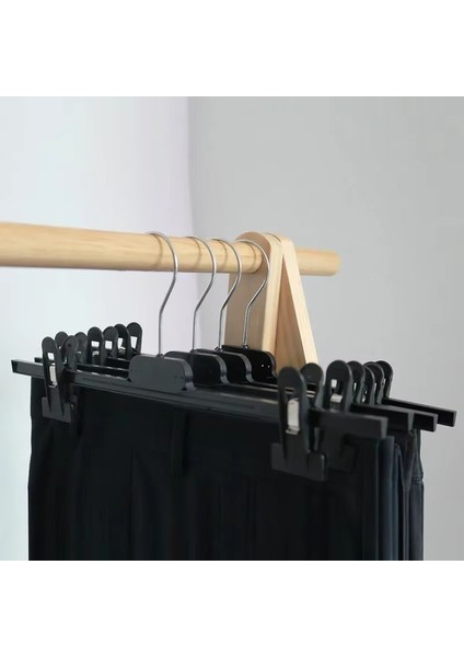 Pantolon Ve Etek Için Mandallı Askı 1 Koli ( 300 Adet ) 38cm