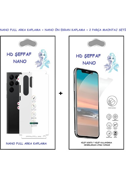 Infinix Not 8 Nano Ekran Koruyucu Ultra Ince Esnek Hd Şeffaf