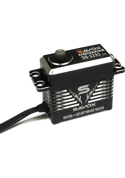 SB2292SG Black Edition Digital Servo Brushless Motor High Voltage Çelik Dişli