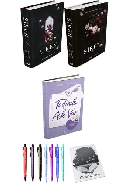 Siren 2li Set (Ciltli) ve Tadında Aşk Var (Ciltli) Tuğba Atıcı Coşar