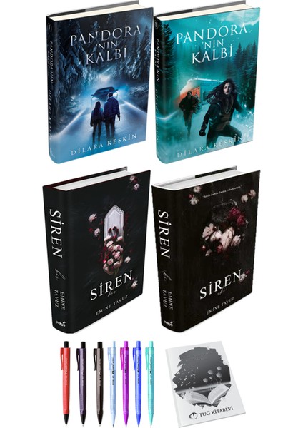 Siren 2li Set (Ciltli) ve Pandora'nın Kalbi 2li Set (Ciltli)