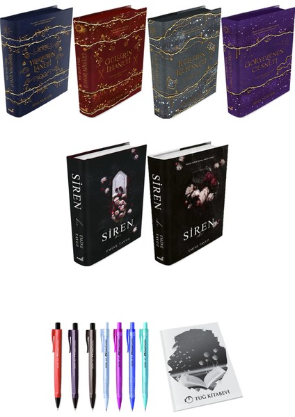 Siren 2li Set (Ciltli) ve Yıldızların Laneti Güllerin Küllerin Gökyüzünün