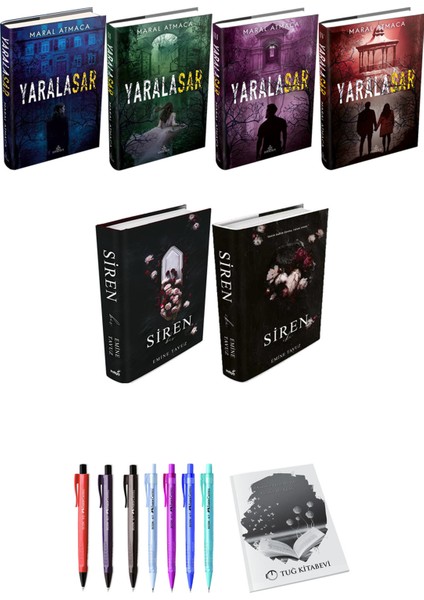 Siren 2li Set (Ciltli) ve Yaralasar 4lü Set (Ciltli)