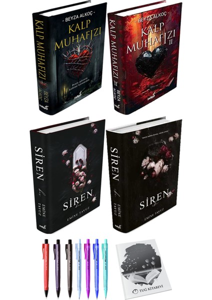Siren 2li Set (Ciltli) ve Kalp Muhafızı 2li Set (Ciltli)