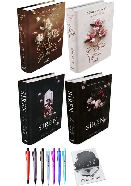 Siren 2li Set (Ciltli) ve Emanet Aşk 2li Set (Ciltli)