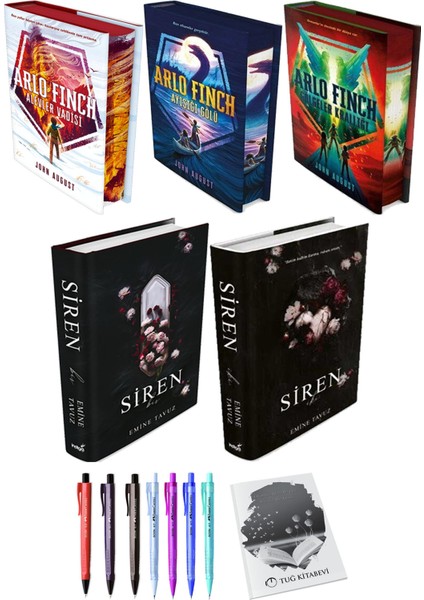 Siren 2li Set (Ciltli) ve Arlo Finch 3lü Set (Ciltli)