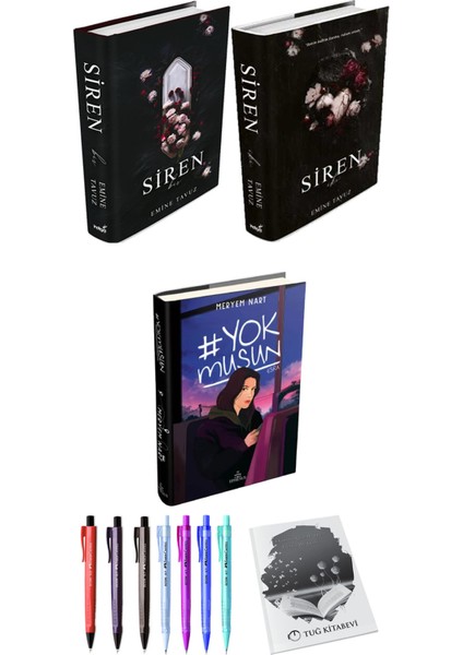 Siren 2li Set (Ciltli) ve Yokmusun (Ciltli) Meryem Nart