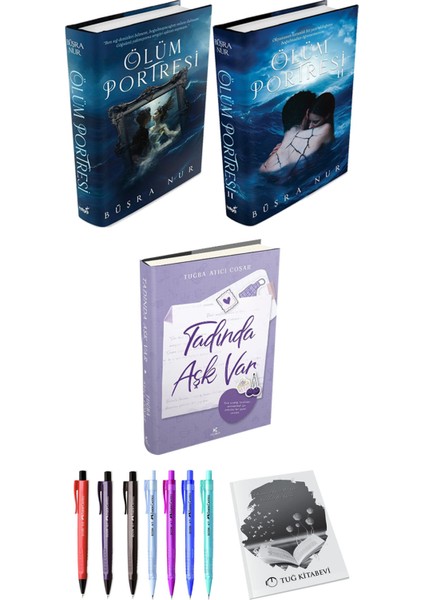 Ölüm Portresi 2li Set (Ciltli) ve Tadında Aşk Var (Ciltli) Tuğba Atıcı Coşar