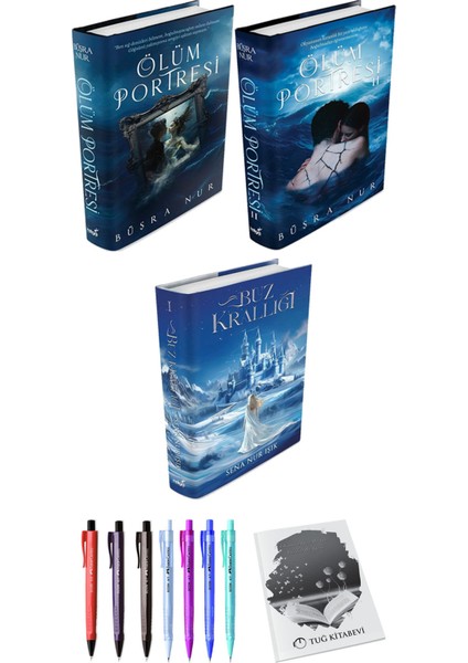 Ölüm Portresi 2li Set (Ciltli) ve Buz Krallığı (Ciltli) Sena Nur Işık