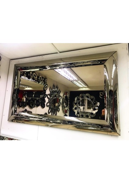 Gri Kca 14 Fiyam Düz Bombe Bronz Ayna