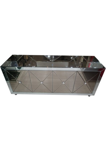 Aynalı Bronz Konsol