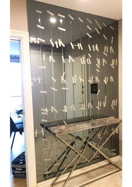 Piyano Hasır Kaplama Ayna