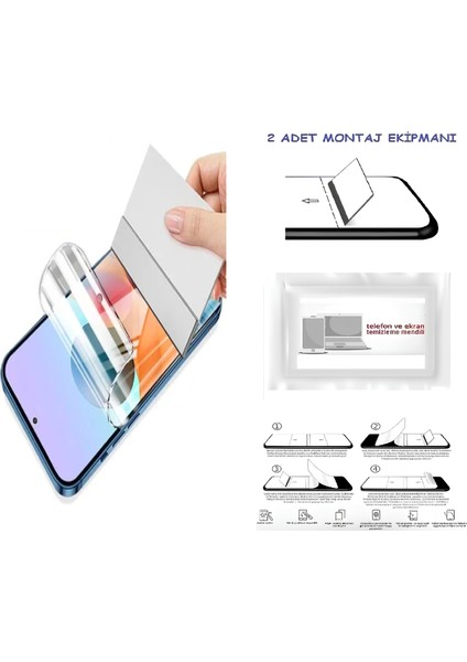 Xiaomi Mi Note 3 Nano Ekran Koruyucu 2 Adet Ultra İnce Esnek Mat Şeffaf