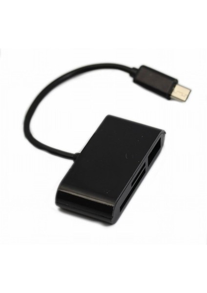 Micro USB 3 In 1 Sd Tf Kart Okuyucu Otg Veri Aktarıcı