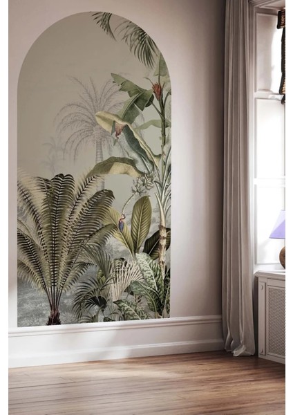 Doğa Manzarası Rüya Ormanı Boho Kemer Arch Modern Duvar Sticker