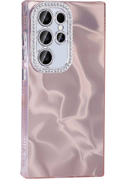 Galaxy S23 Ultra Kılıf Airbagli Parlak Taş Detay Tasarımlı Esila Kapak modelleri